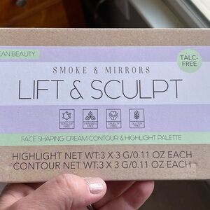 Smoke & Mirrors Lift & Sculpt Contour Palette - Cream and Tan